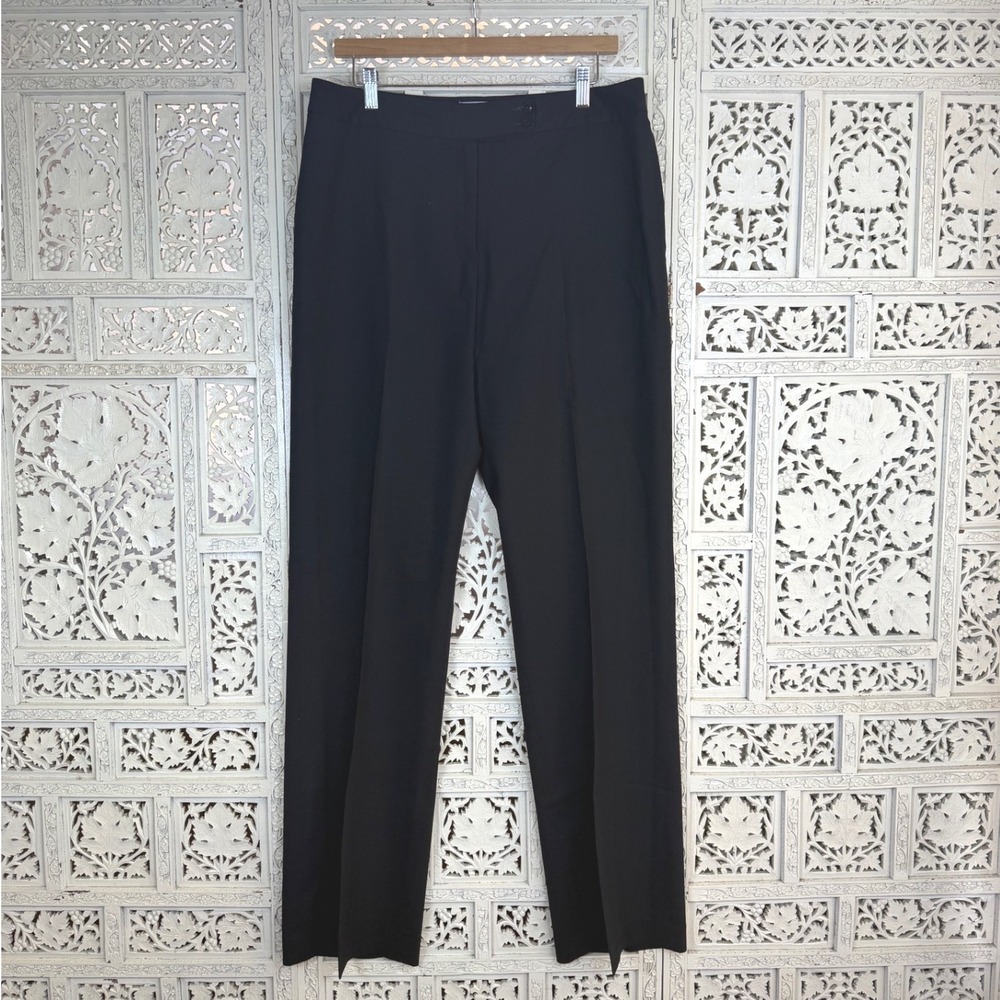 Vtg Pendleton Black Wool Trouser Pants Sz 10 T Workwear Preppy Academia‎ Career